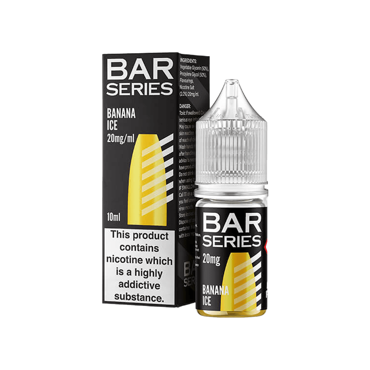 Banana Ice Nic Salt E-Liquid by Bar Series - E-Liquids