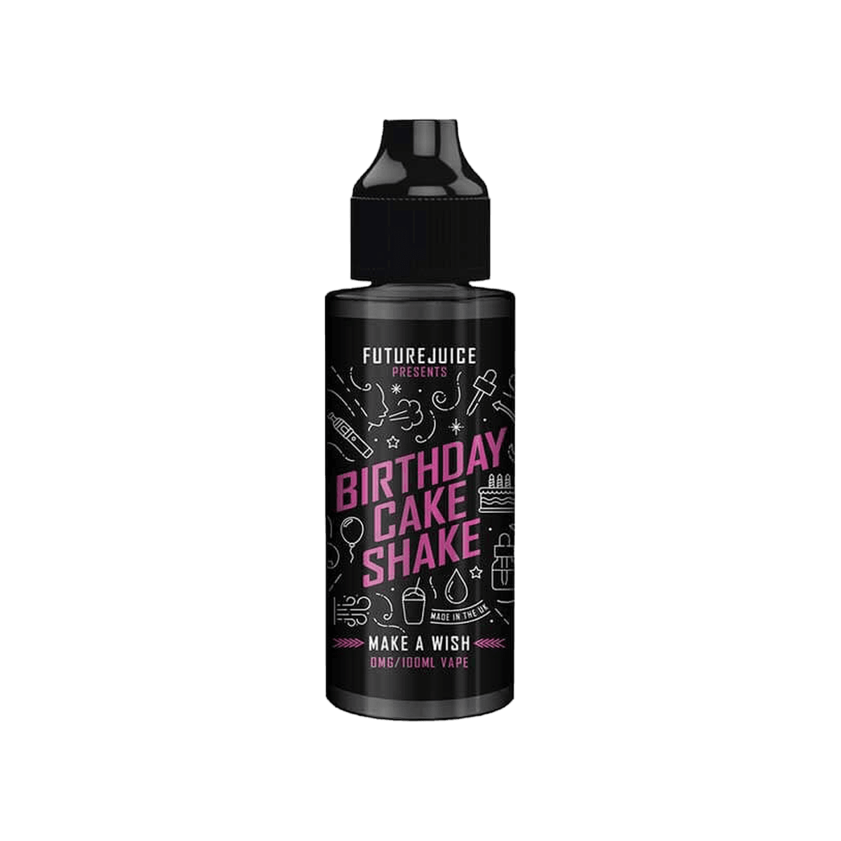 Birthday Cake Shake 100ml Shortfill E-Liquid by Future Juice