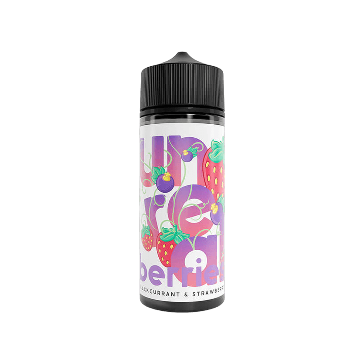 Blackcurrant Strawberry Shortfill E-Liquid by Unreal Berries 100ml - E-Liquids