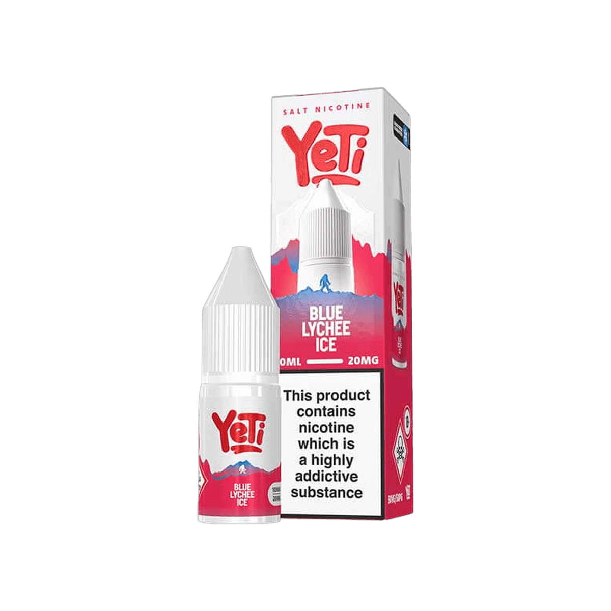 Blue Lychee Ice Nic Salt E-Liquid by Yeti Summit Series - E-Liquids