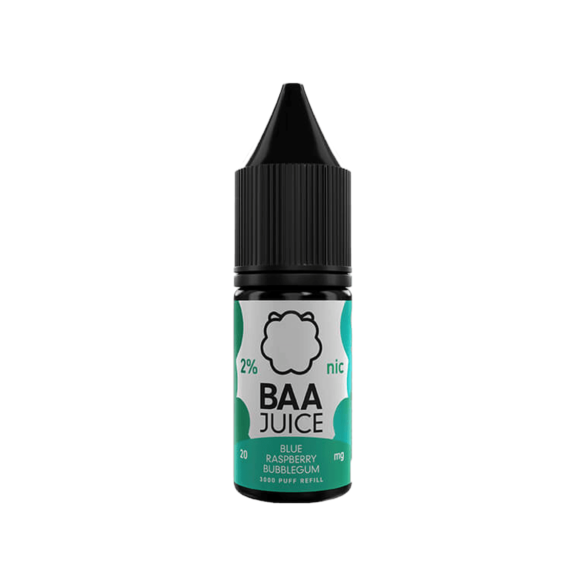 Blue Raspberry Bubblegum Nic Salt E-Liquid by Baa Juice - E-Liquids