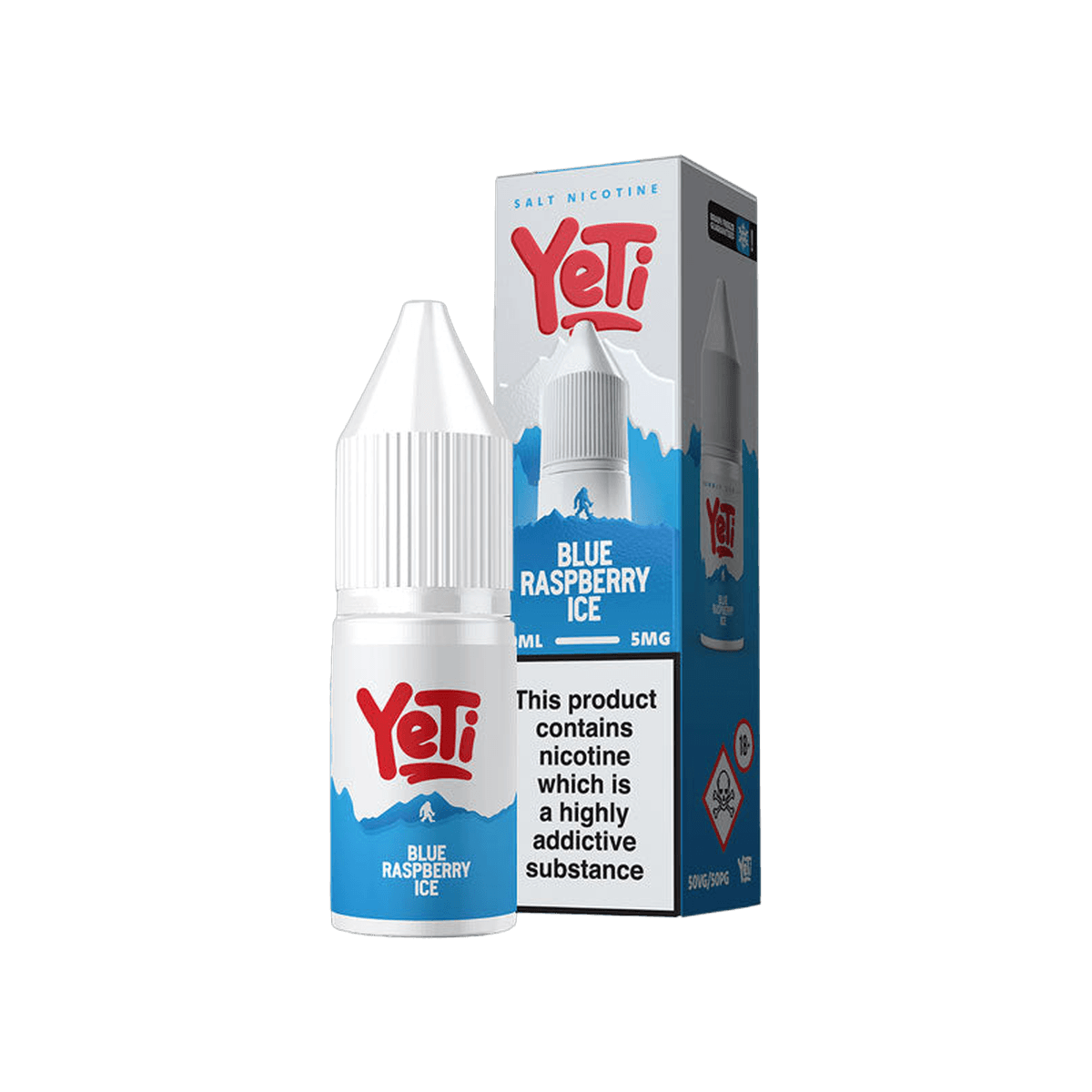 Blue Raspberry Ice Nic Salt E-Liquid by Yeti Summit Series - E-Liquids