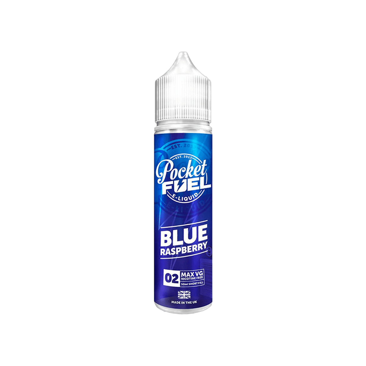 Blue Raspberry Shortfill E-Liquid by Pocket Fuel 50ml - E-Liquids