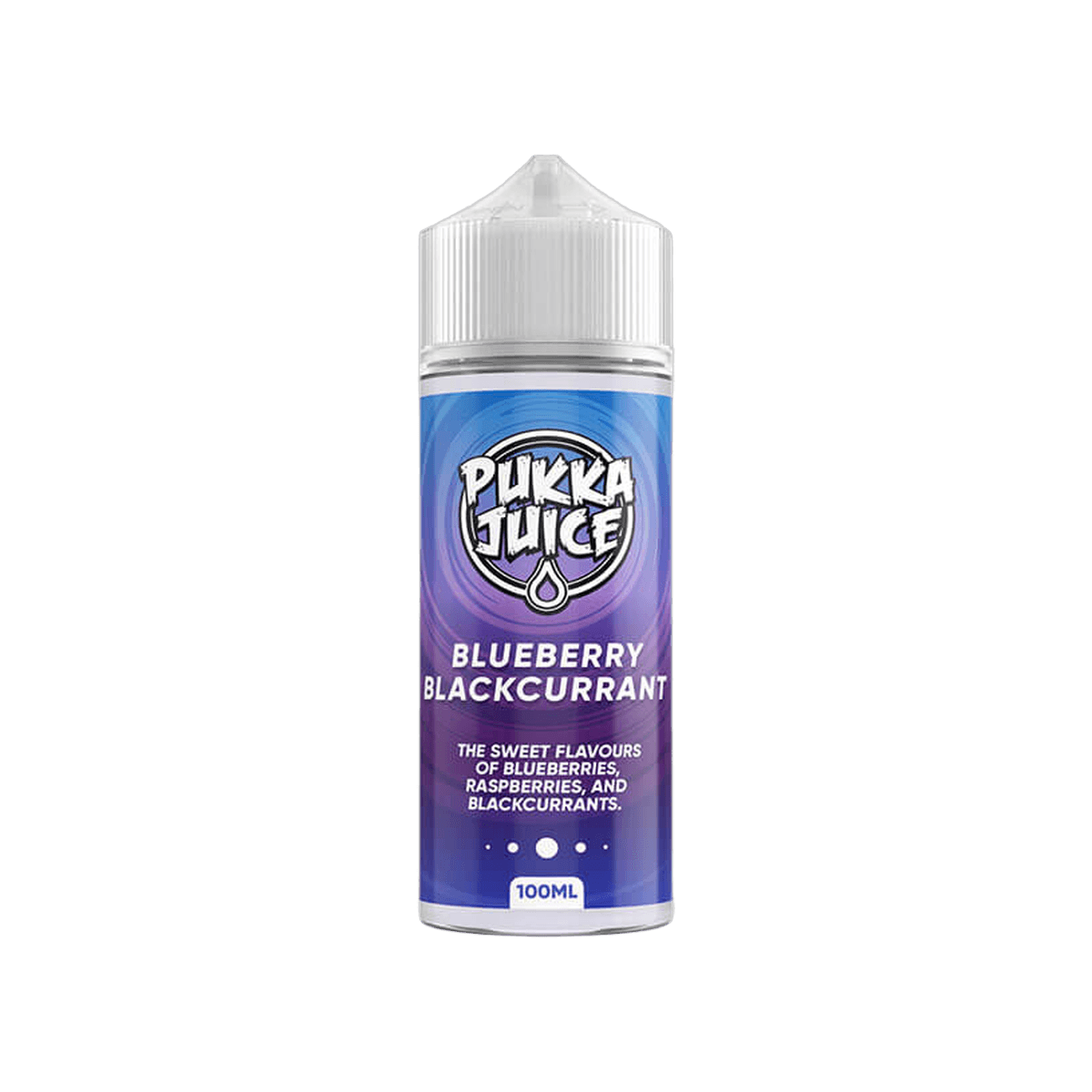 Blueberry Blackcurrant 100ml Shortfill E-Liquid by Pukka Juice - E-Liquids