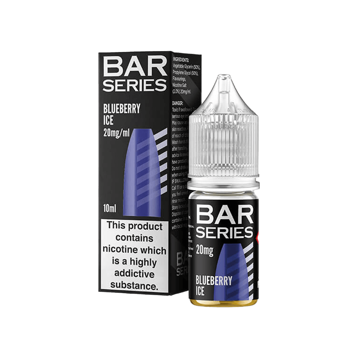 Blueberry Ice Nic Salt E-Liquid by Bar Series