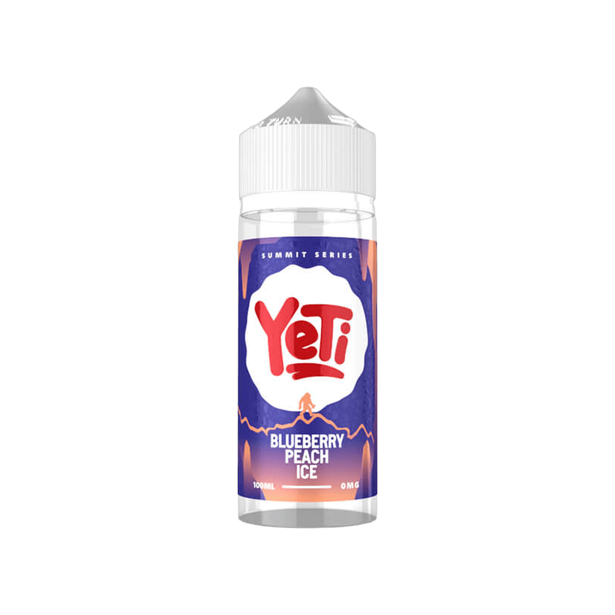 Blueberry Peach Ice Shortfill E-Liquid by Yeti Summit Series 100ml - E-Liquids