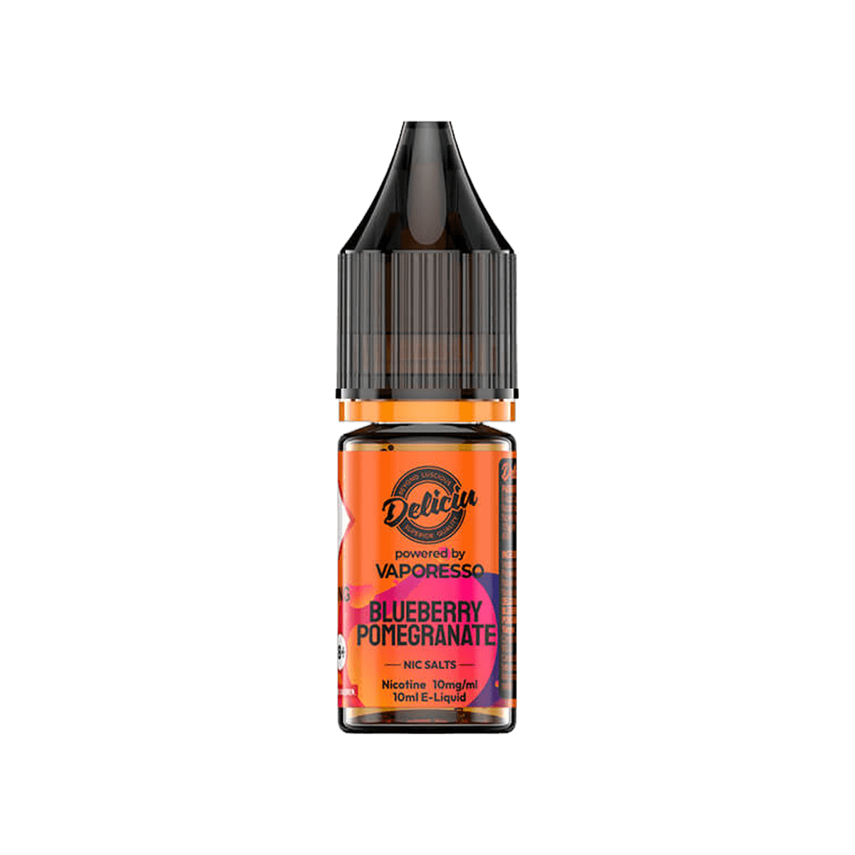Blueberry Pomegranate Nic Salt E-Liquid by Deliciu - E-Liquids