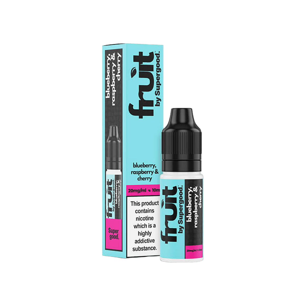 Blueberry Raspberry Cherry Nic Salt E-Liquid by Supergood Fruit - E-Liquids