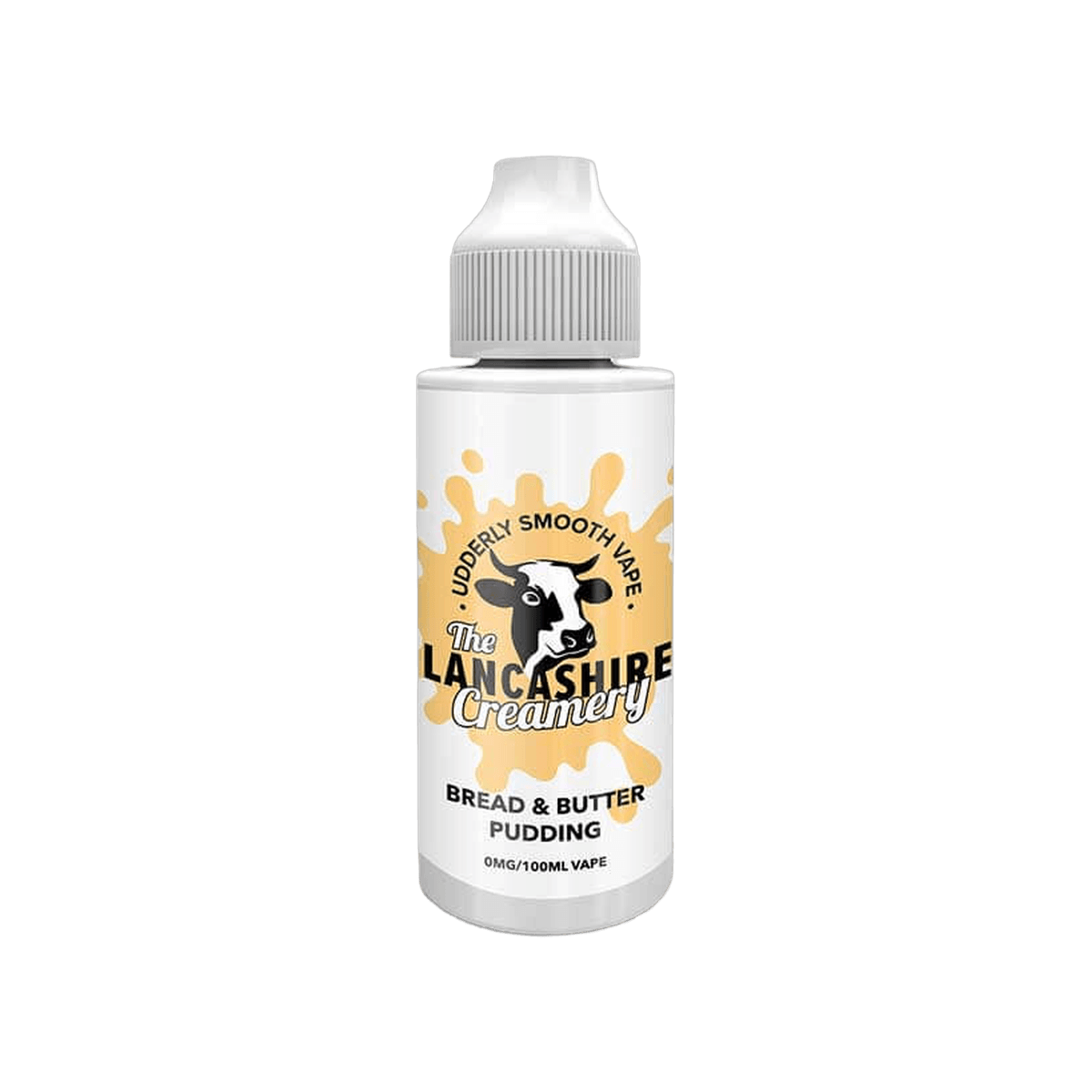 Bread & Butter Pudding 100ml Shortfill E-Liquid by The Lancashire Creamery
