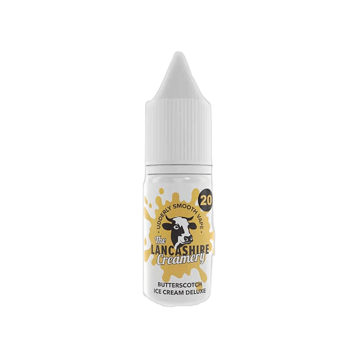Butterscotch Ice Cream Deluxe Nic Salt E-Liquid by The Lancashire Creamery - E-Liquids
