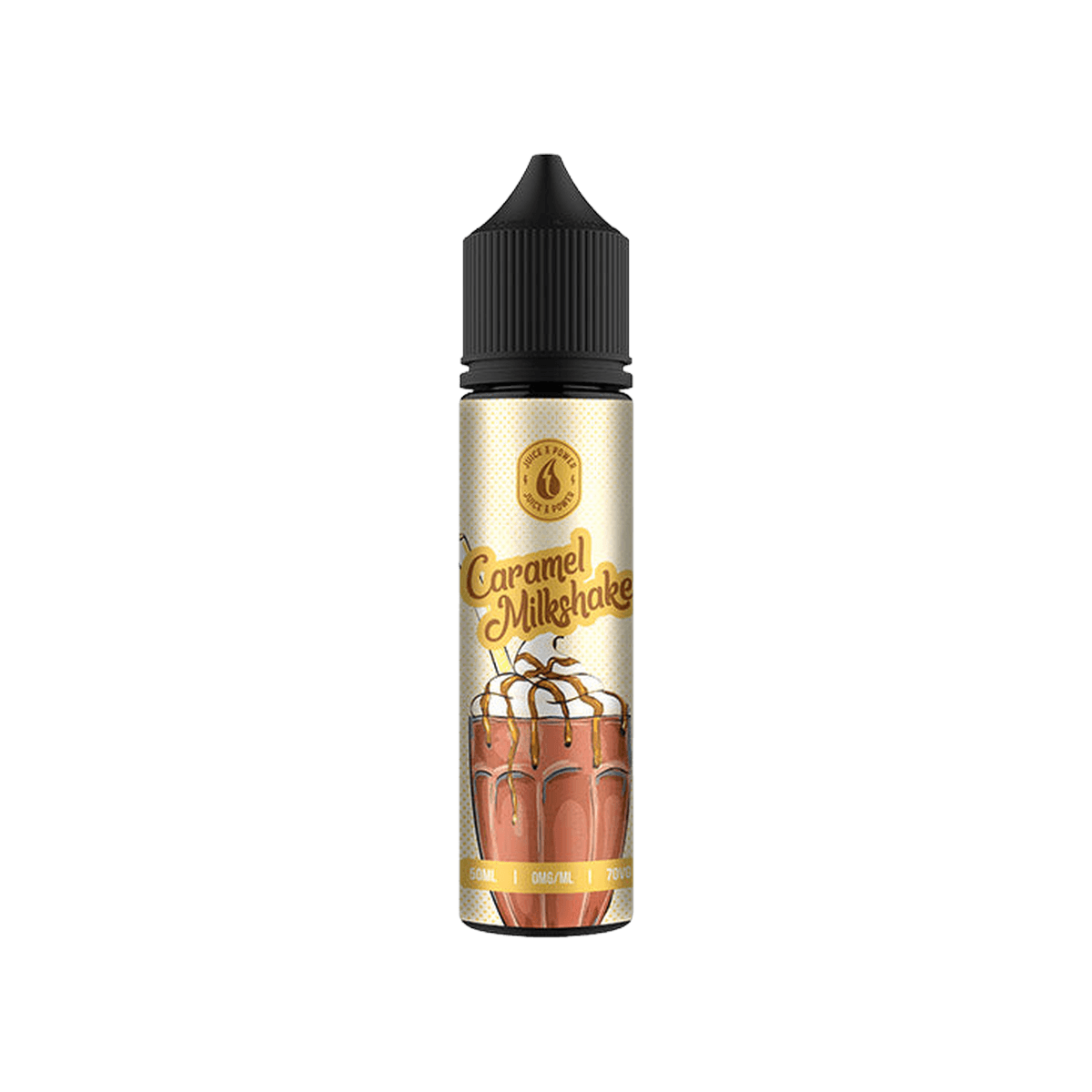 Caramel Milkshake 50ml Shortfill E-Liquid by Juice N Power