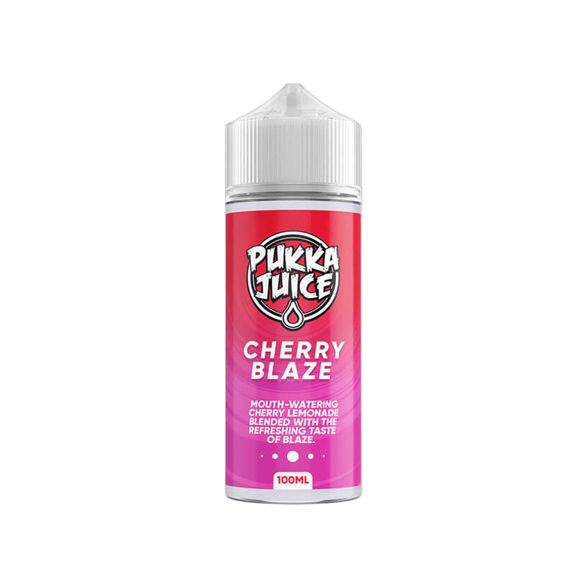 Cherry Blaze 100ml Shortfill E-Liquid by Pukka Juice