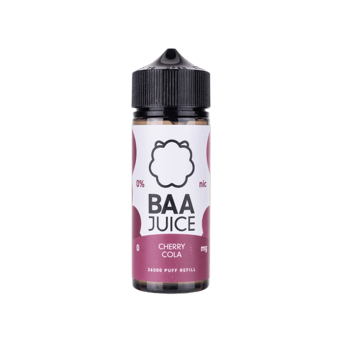 Cherry Cola 100ml Shortfill E-Liquid by Baa Juice