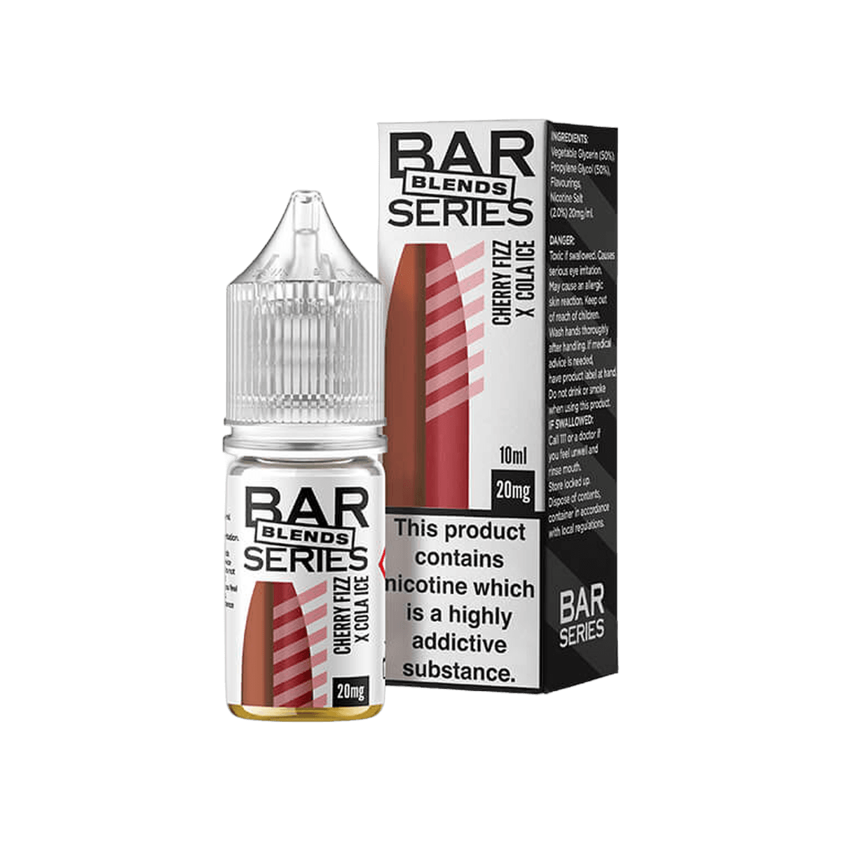 Cherry Fizz x Cola Ice Nic Salt E-Liquid by Bar Series Blends - E-Liquids