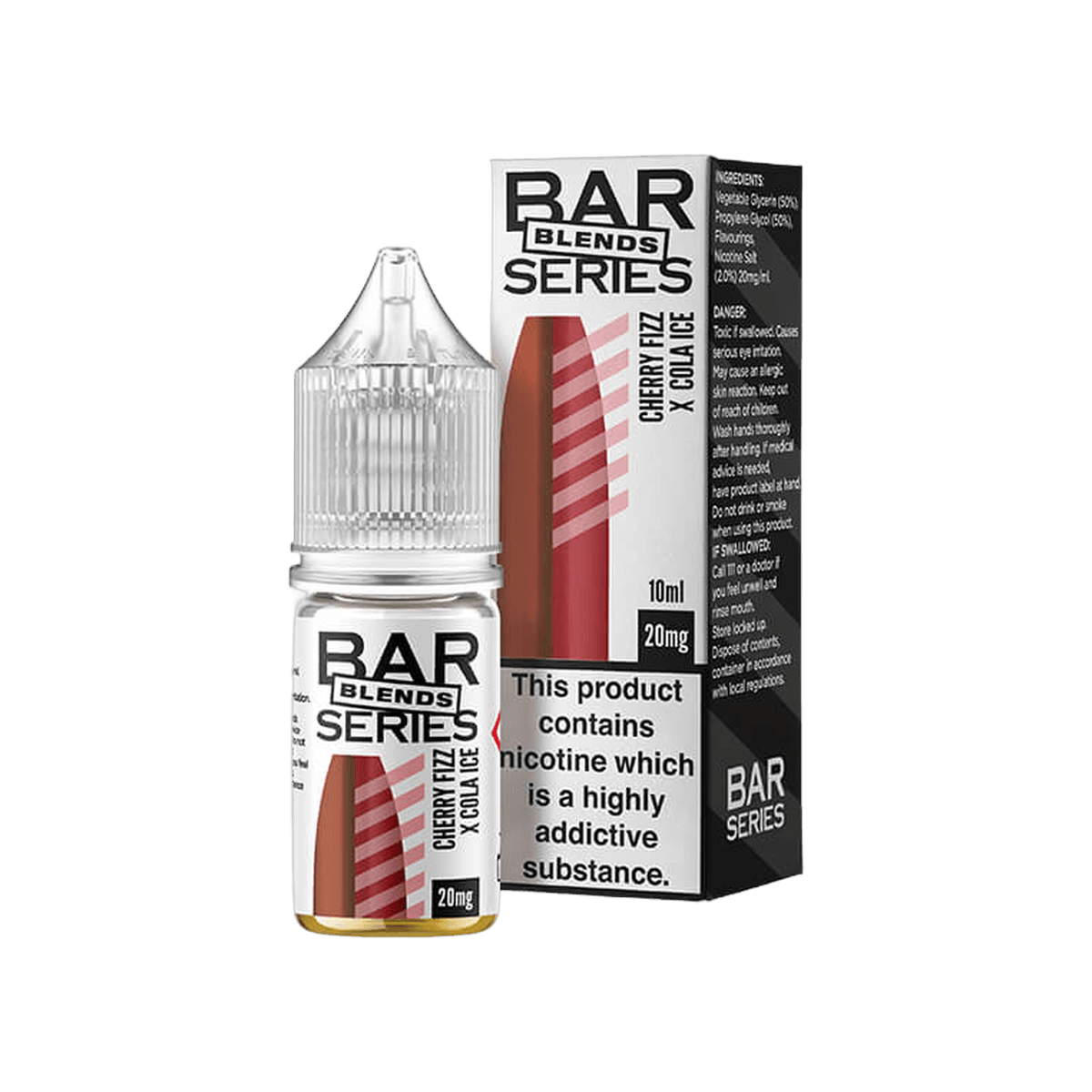 Cherry Fizz x Cola Ice Nic Salt E-Liquid by Bar Series Blends