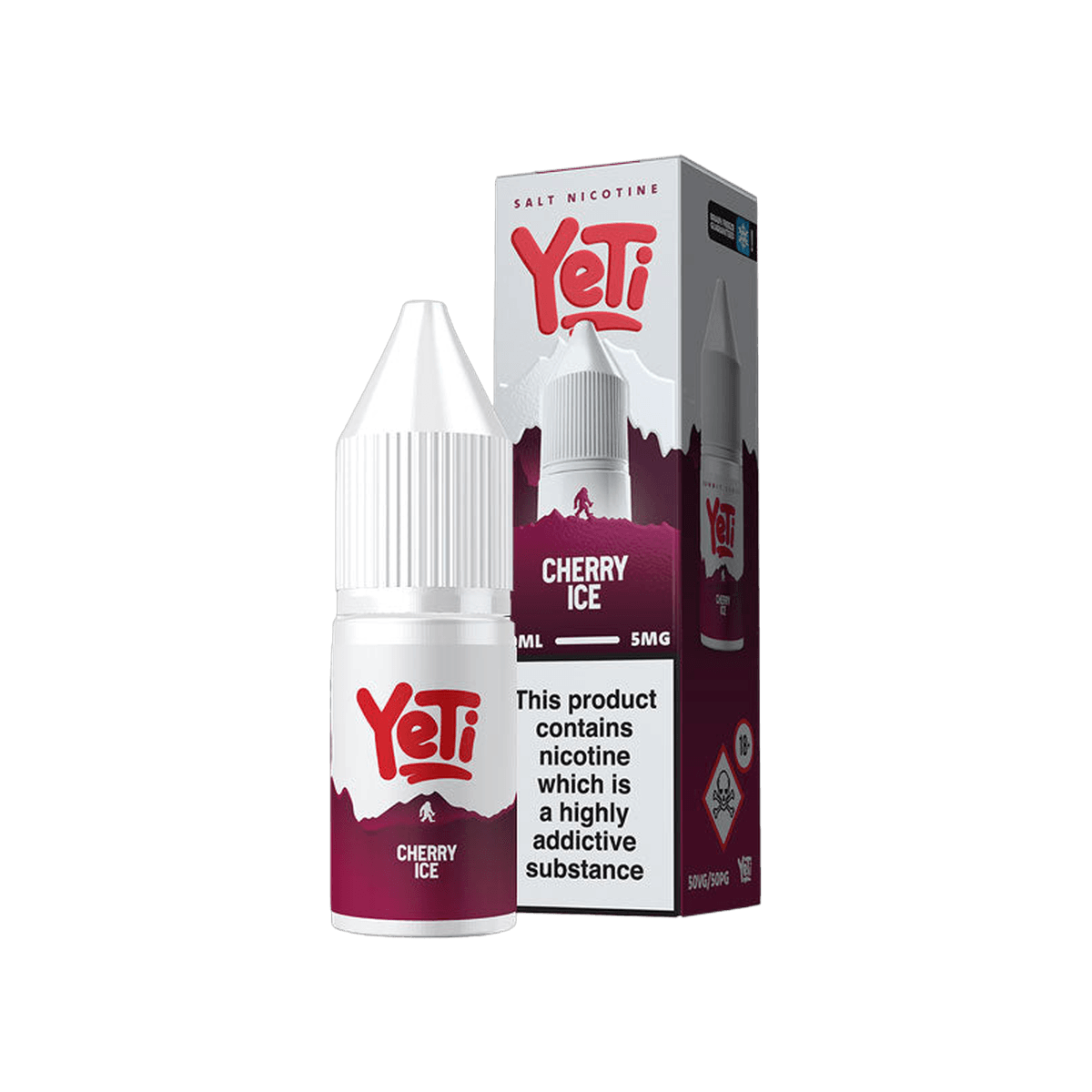 Cherry Ice Nic Salt E-Liquid by Yeti Summit Series