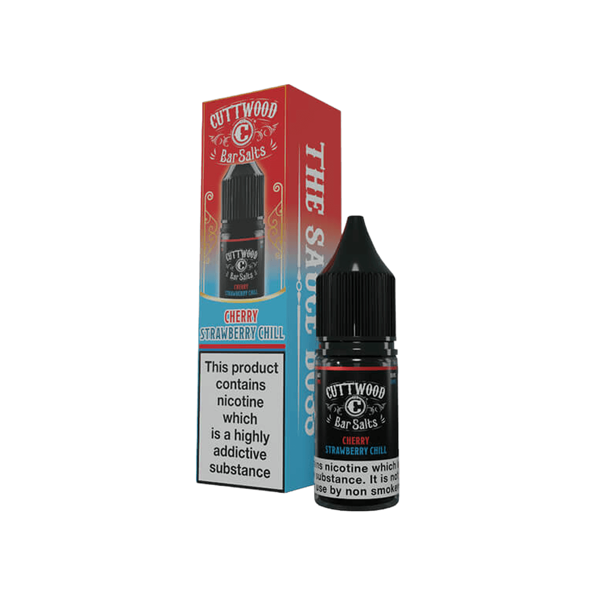 Cherry Strawberry Chill Nic Salt E-Liquid by Cuttwood Bar Salts