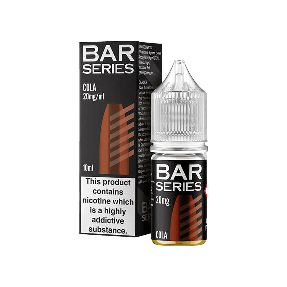 Cola Nic Salt E-Liquid by Bar Series