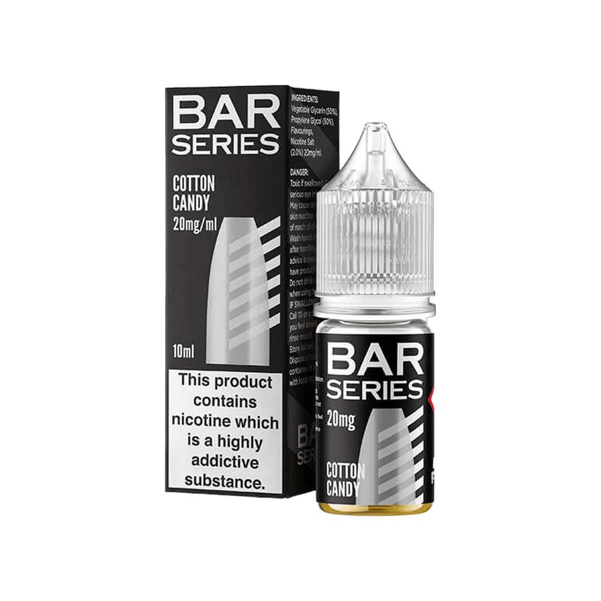 Cotton Candy Nic Salt E-Liquid by Bar Series