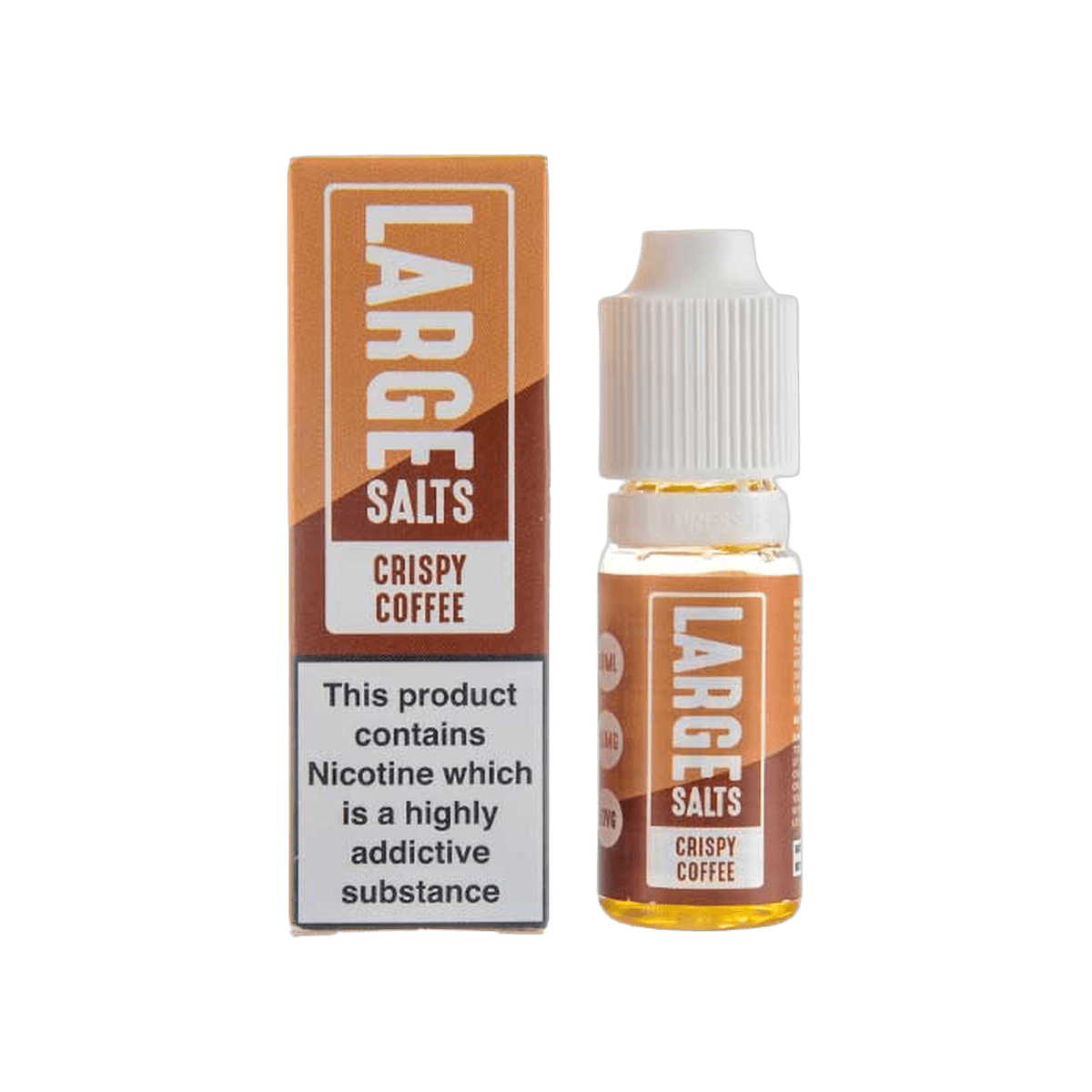 Crispy Coffee Nic Salt E-Liquid by Large Juice