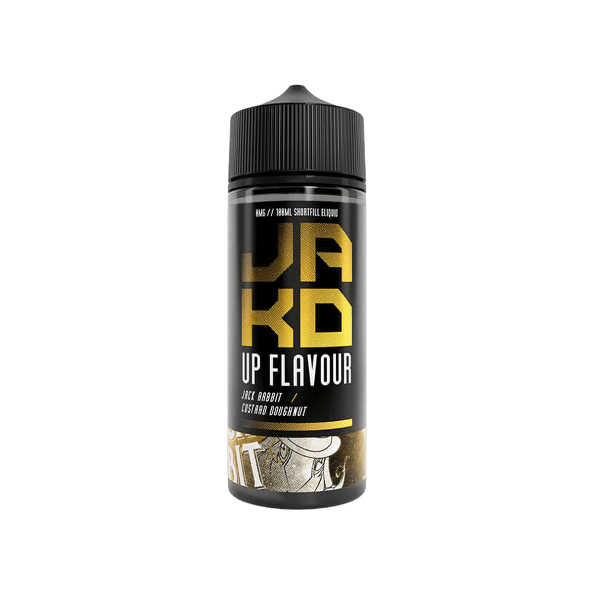 Custard Doughnut 100ml Shortfill E-Liquid by JAK'D