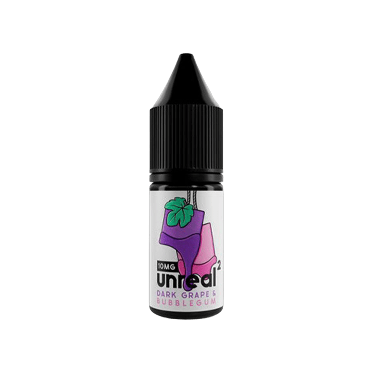 Dark Grape & Bubblegum Nic Salt E-Liquid by Unreal 2