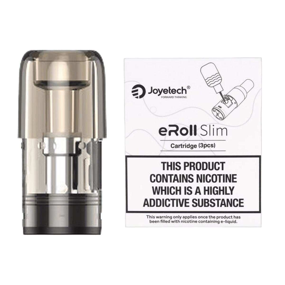 Joyetech eRoll Slim Replacement Pods - Pod Systems