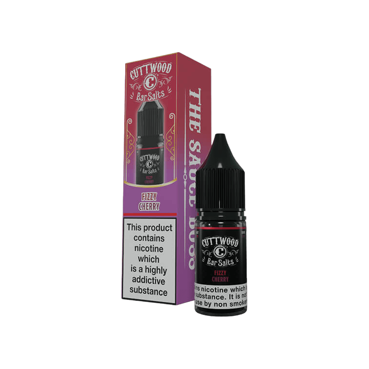 Fizzy Cherry Nic Salt E-Liquid by Cuttwood Bar Salts