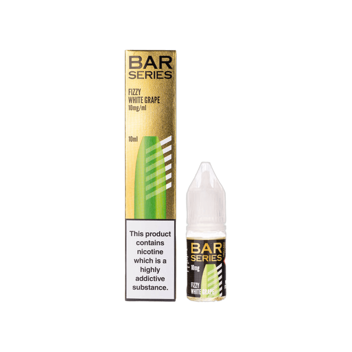 Fizzy White Grape Nic Salt E-Liquid by Bar Series Gold Edition - E-Liquids
