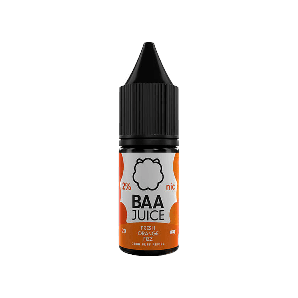 Fresh Orange Fizz Nic Salt E-Liquid by Baa Juice - E-Liquids