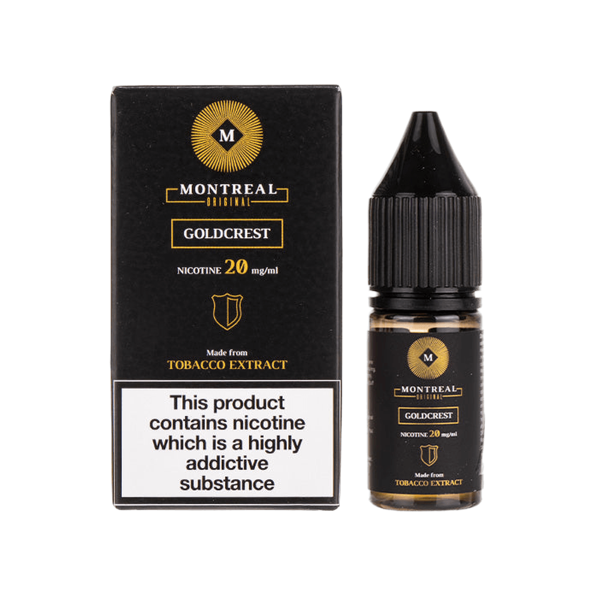 Goldcrest Nic Salt E-Liquid by Montreal