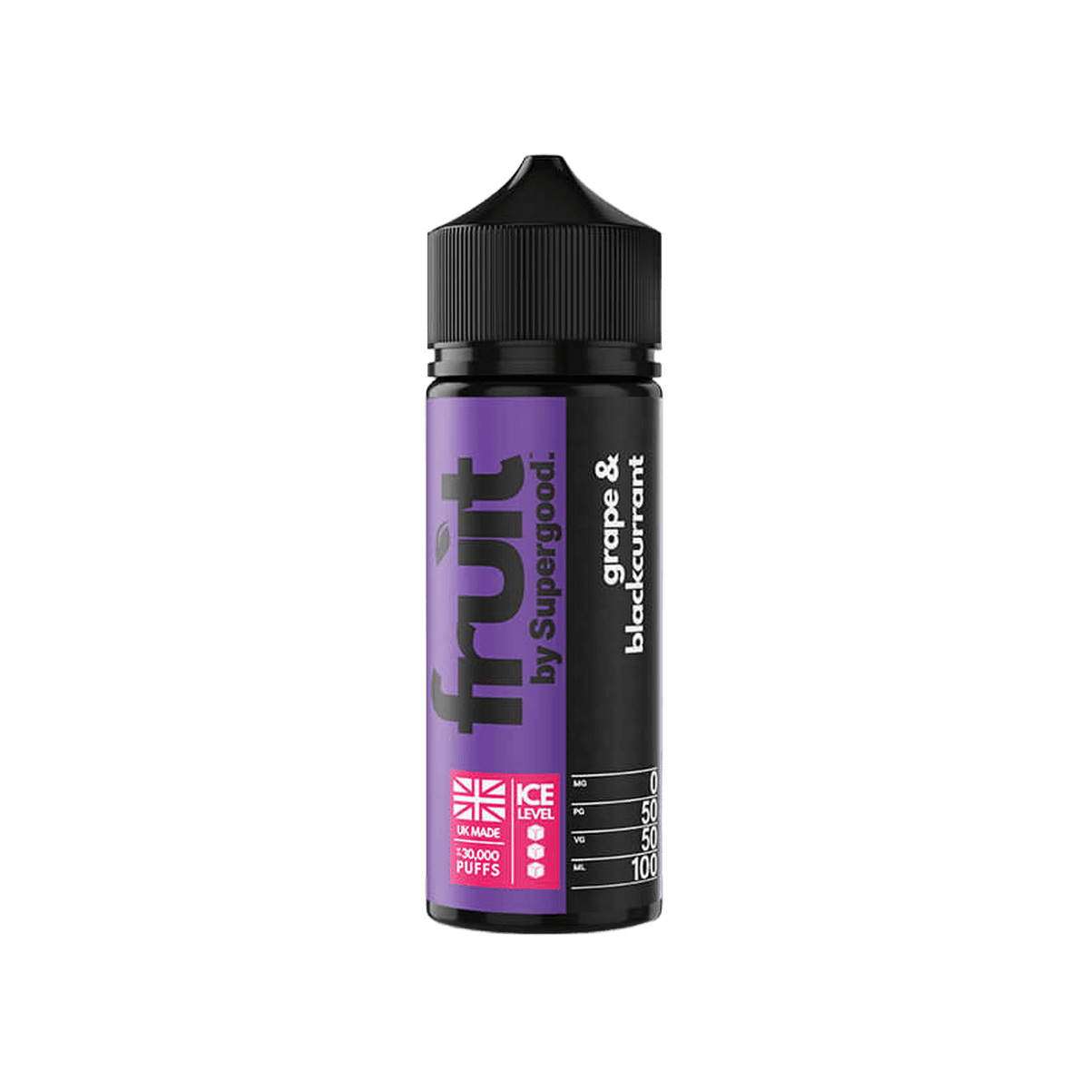 Grape Blackcurrant 100ml Shortfill E-Liquid by Supergood Fruit - E-Liquids