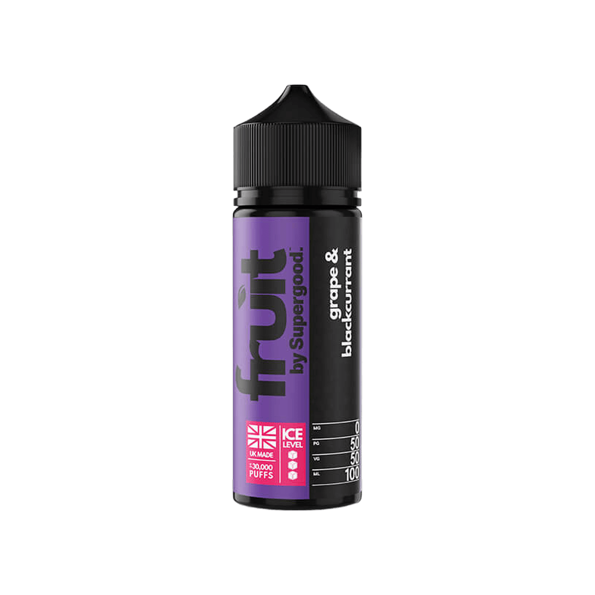 Grape & Blackcurrant 100ml Shortfill E-Liquid by Supergood Fruit