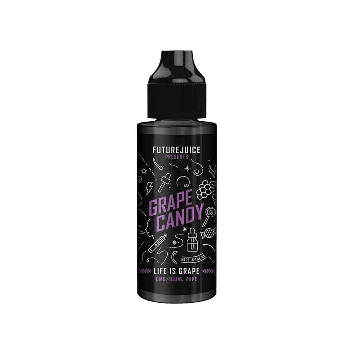Grape Candy 100ml Shortfill E-Liquid by Future Juice - E-Liquids