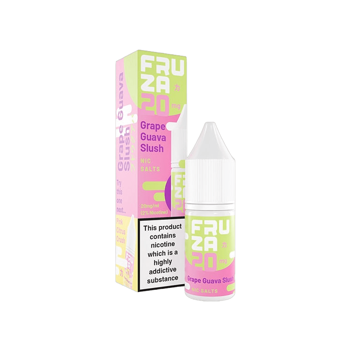 Grape Guava Slush Nic Salt E-Liquid by Fruza - E-Liquids