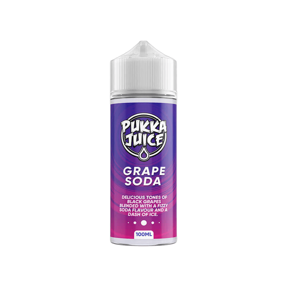 Grape Soda 100ml Shortfill E-Liquid by Pukka Juice