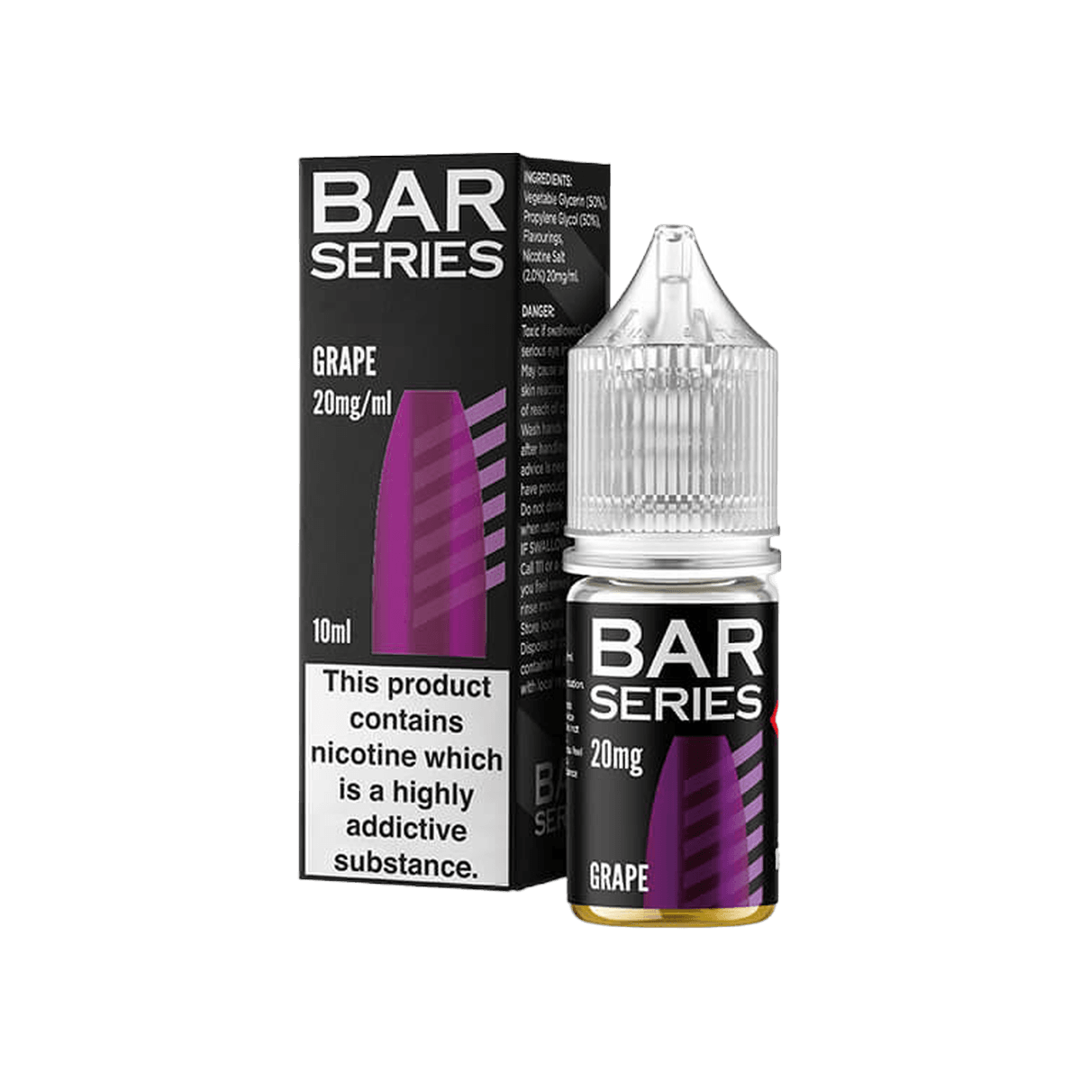 Grape Nic Salt E-Liquid by Bar Series