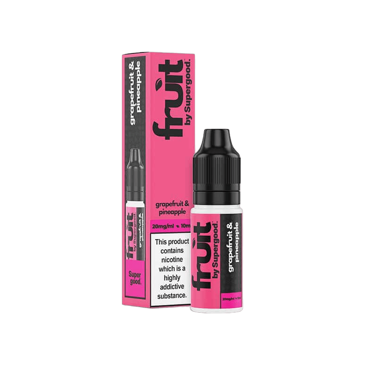 Grapefruit & Pineapple Nic Salt E-Liquid by Supergood Fruit