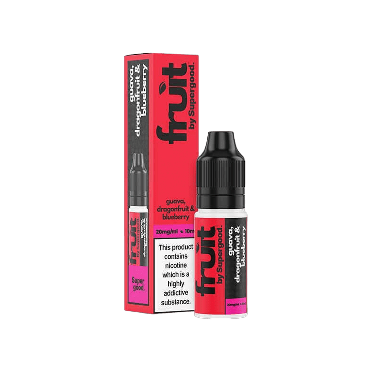 Guava Dragon Fruit Blueberry Nic Salt E-Liquid by Supergood Fruit - E-Liquids