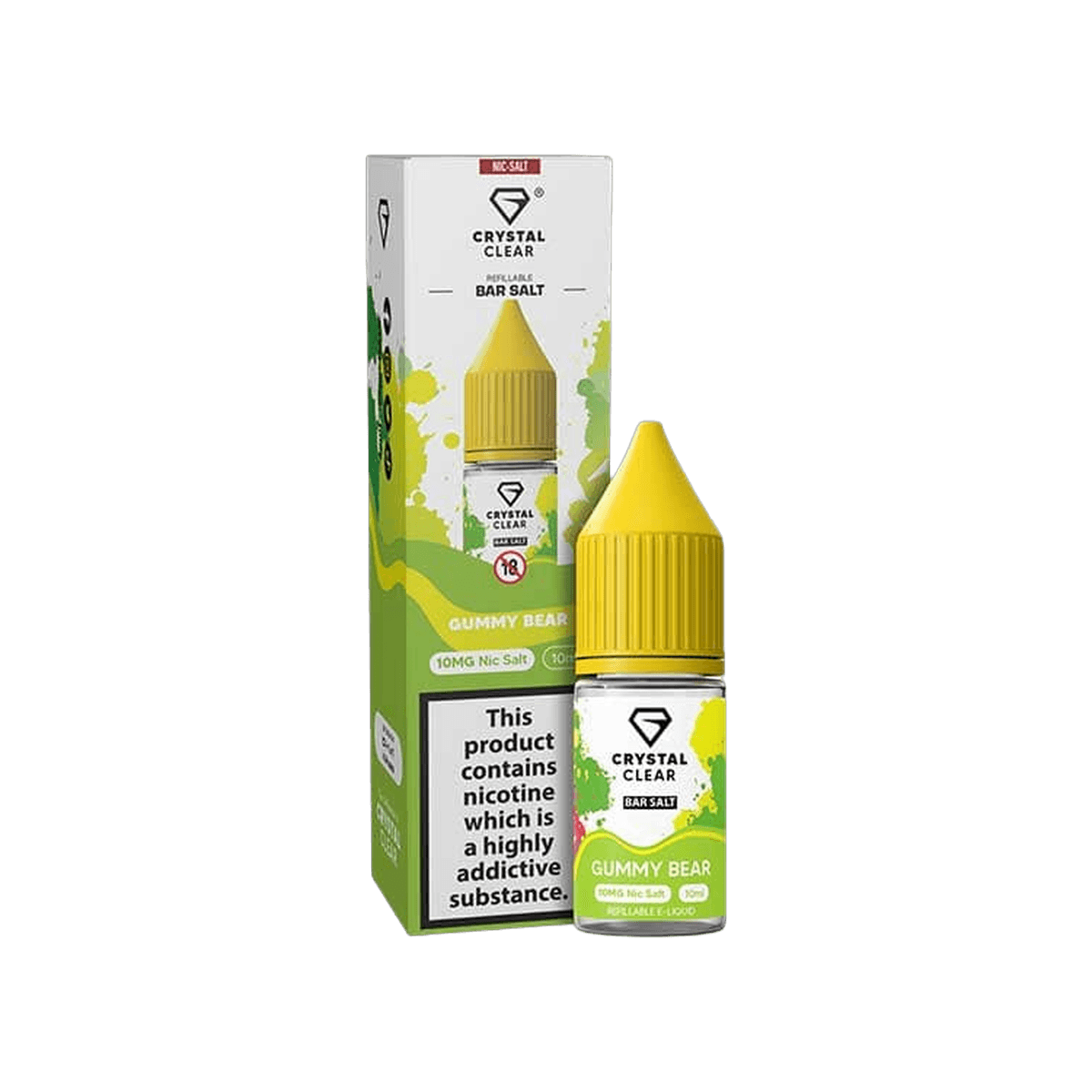 Gummy Bear Nic Salt E-Liquid by Crystal Clear