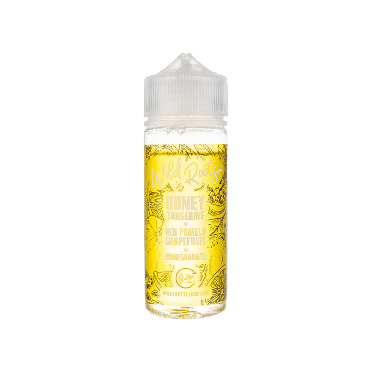 Honey Tangerine, Red Pomelo Grapefruit & Pomegranate 100ml Shortfill E-Liquid by Wild Roots