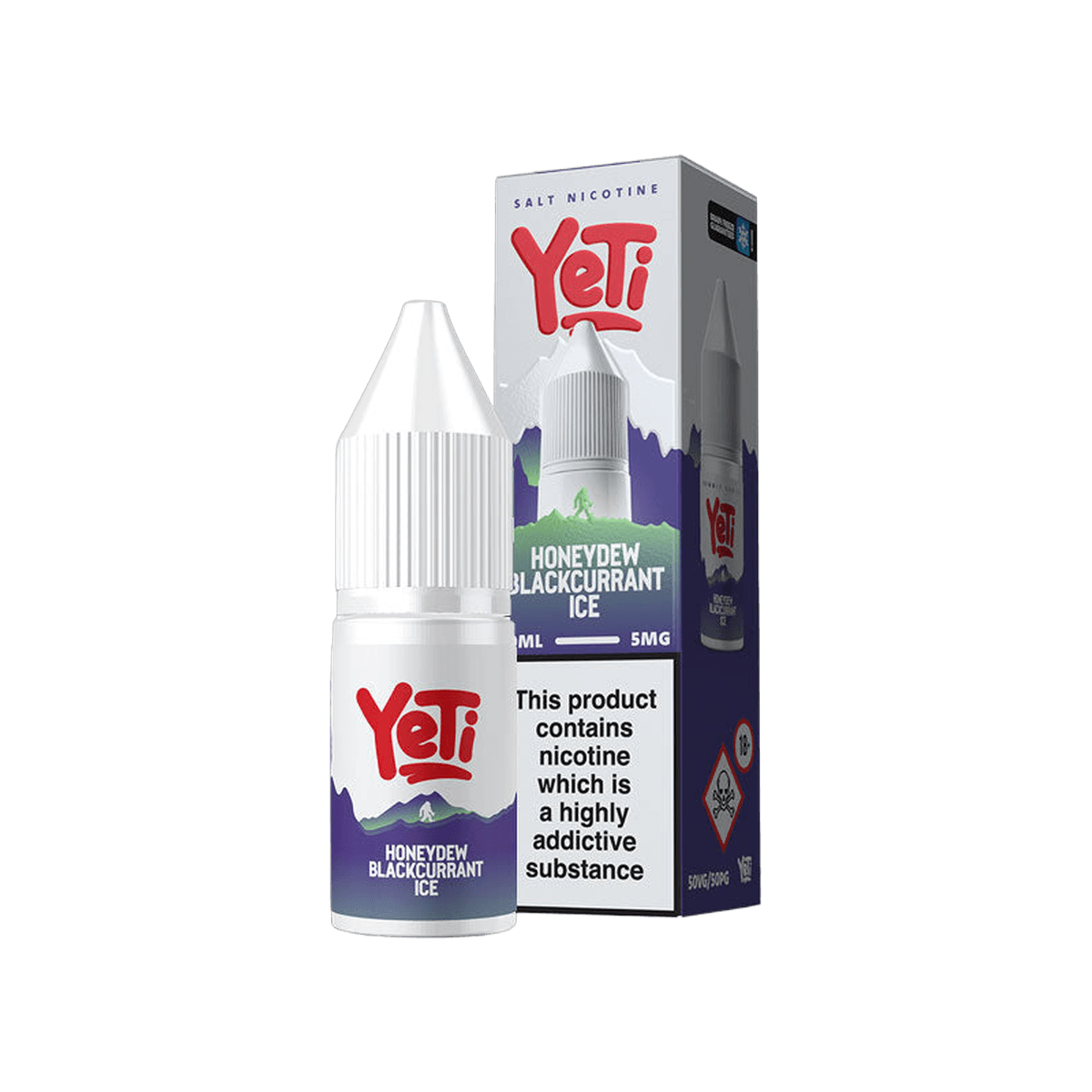 Honeydew Blackcurrant Ice Nic Salt E-Liquid by Yeti Summit Series