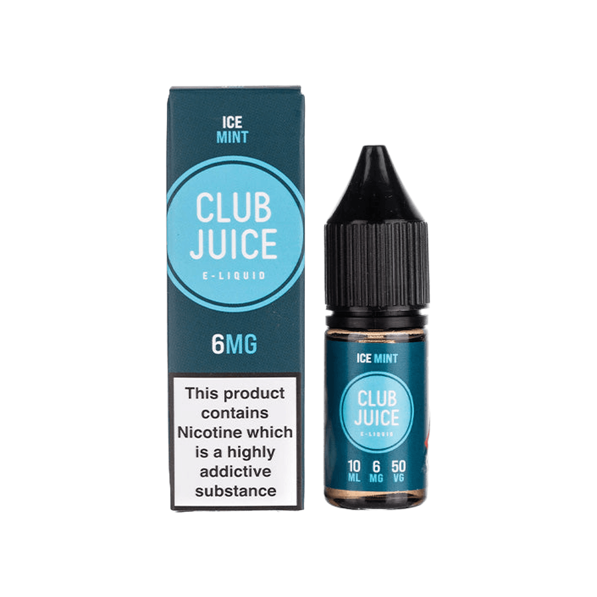 Ice Mint 50/50 E-Liquid by Club Juice