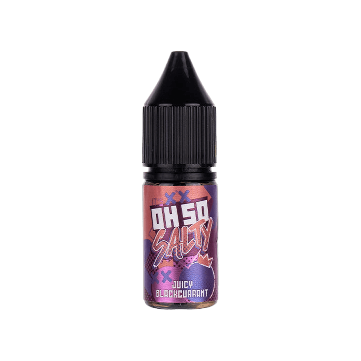 Juicy Blackcurrant Nic Salt E-Liquid by Oh So Salty