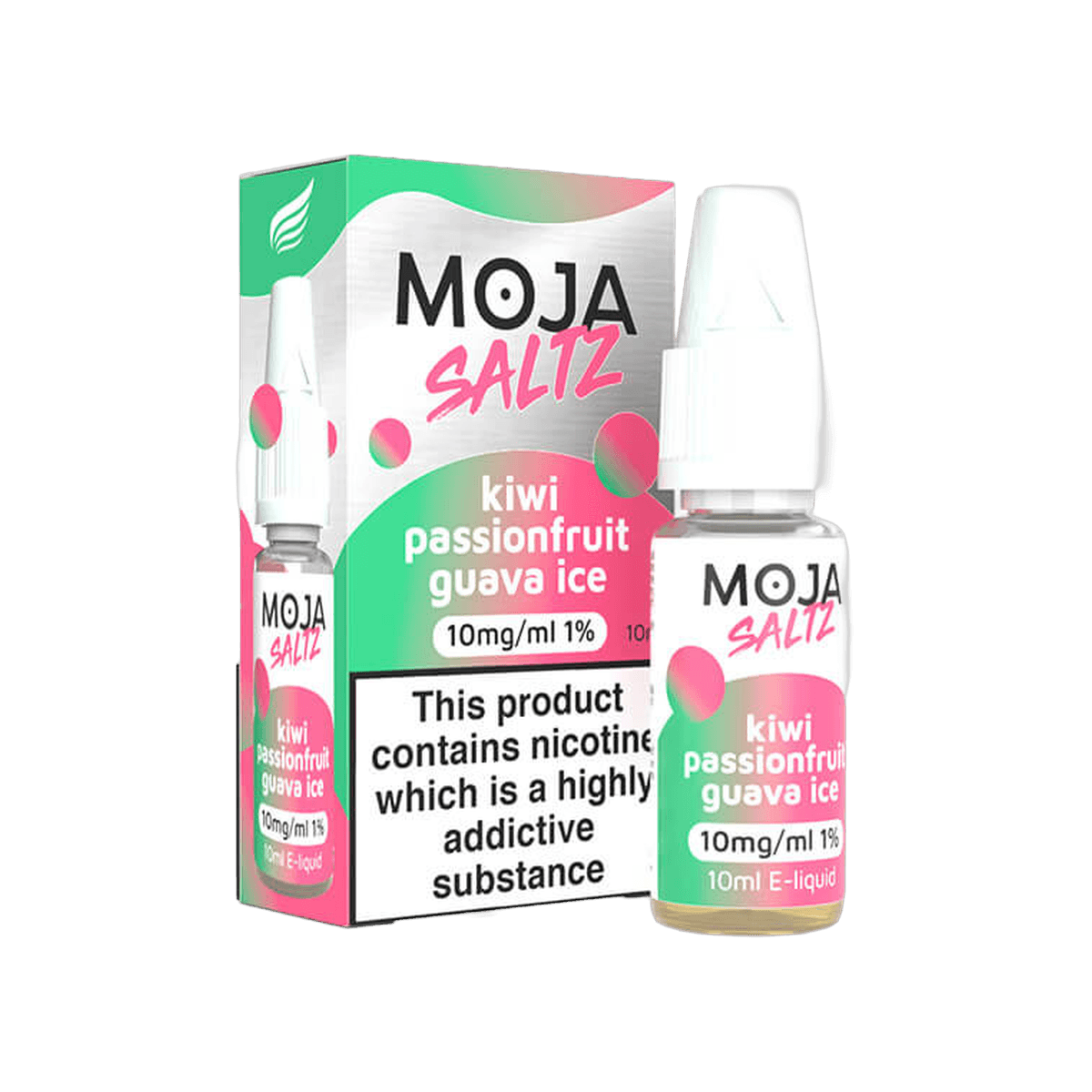 Kiwi Passion Guava Nic Salt E-Liquid by Moja Saltz