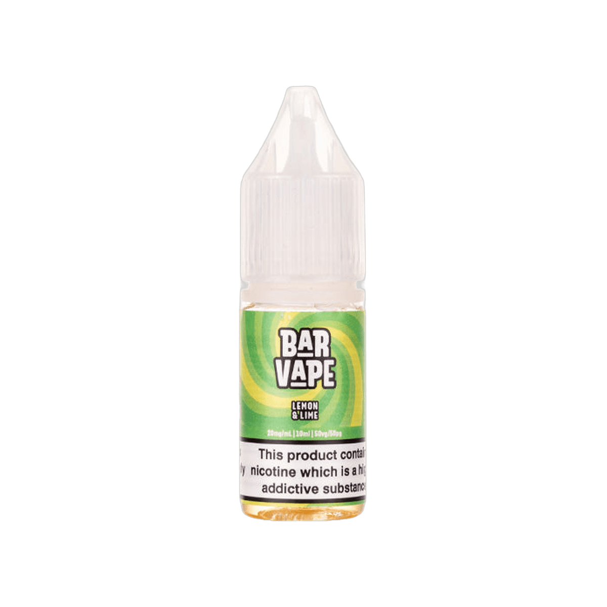Lemon & Lime Nic Salt E-Liquid by Bar Vape