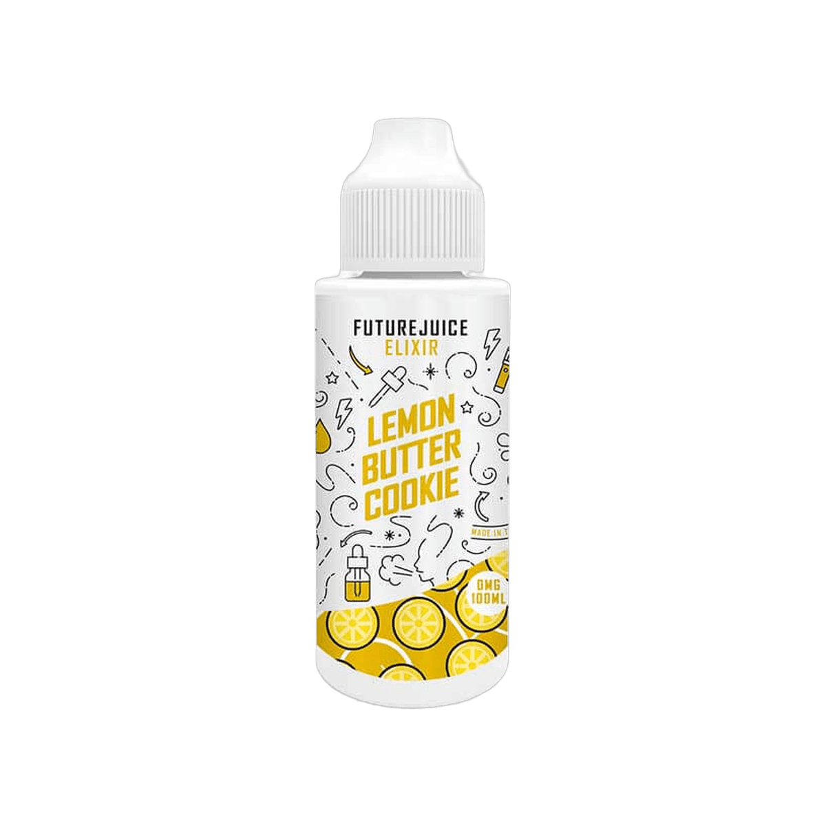Lemon Butter Cookie 100ml Shortfill E-Liquid by Future Juice Elixir - E-Liquids