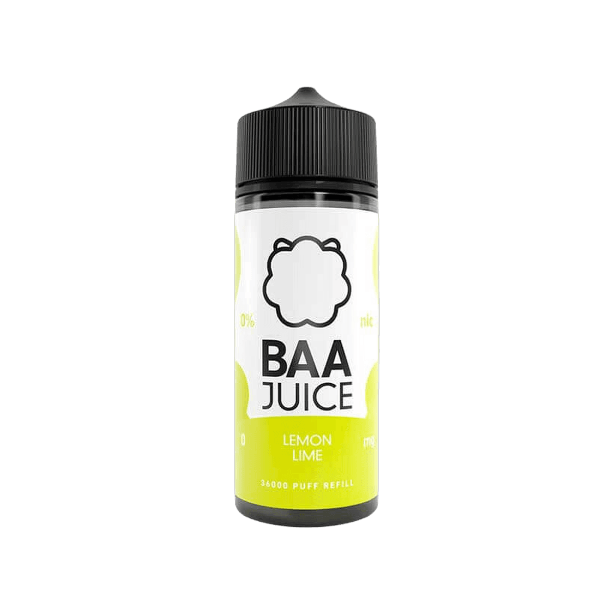Lemon Lime 100ml Shortfill E-Liquid by Baa Juice - E-Liquids