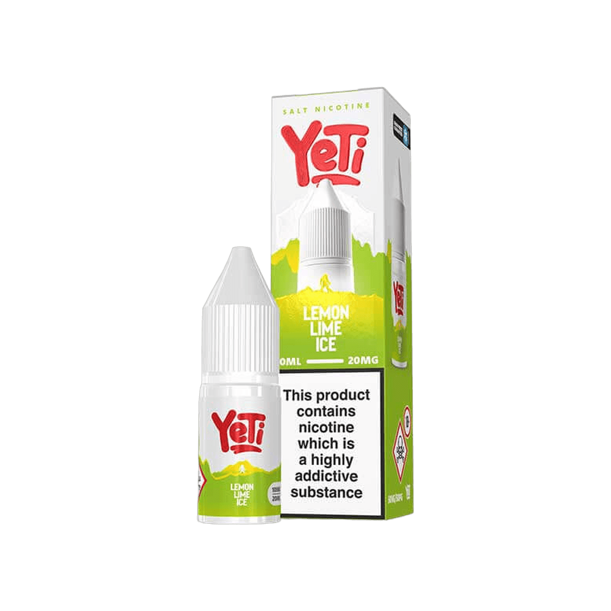 Lemon Lime Ice Nic Salt E-Liquid by Yeti Summit Series - E-Liquids