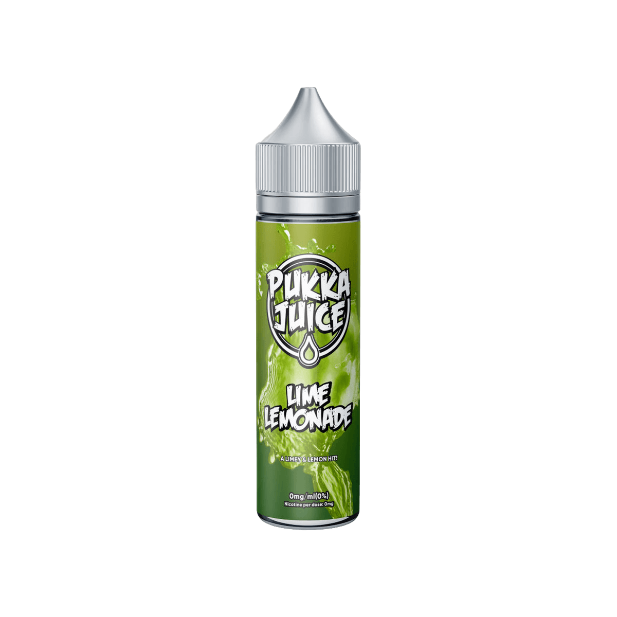 Lime Lemonade 100ml Shortfill E-Liquid by Pukka Juice